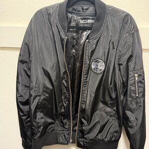 BottleRock Festival Black Bomber Jacket